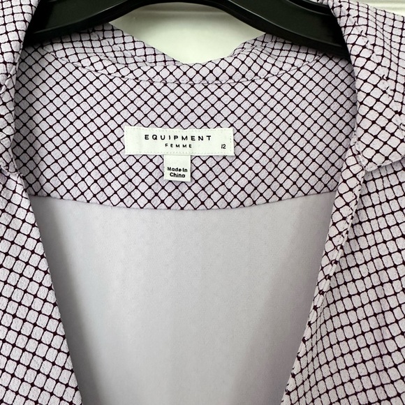 Equipment Lavender Gillian’s Dress - Size 12 NWT - Picture 2 of 10